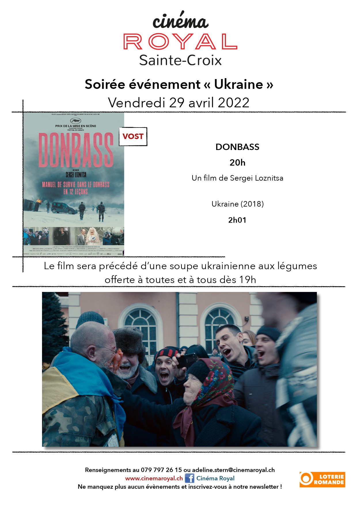 Donbass affiche event sans invites