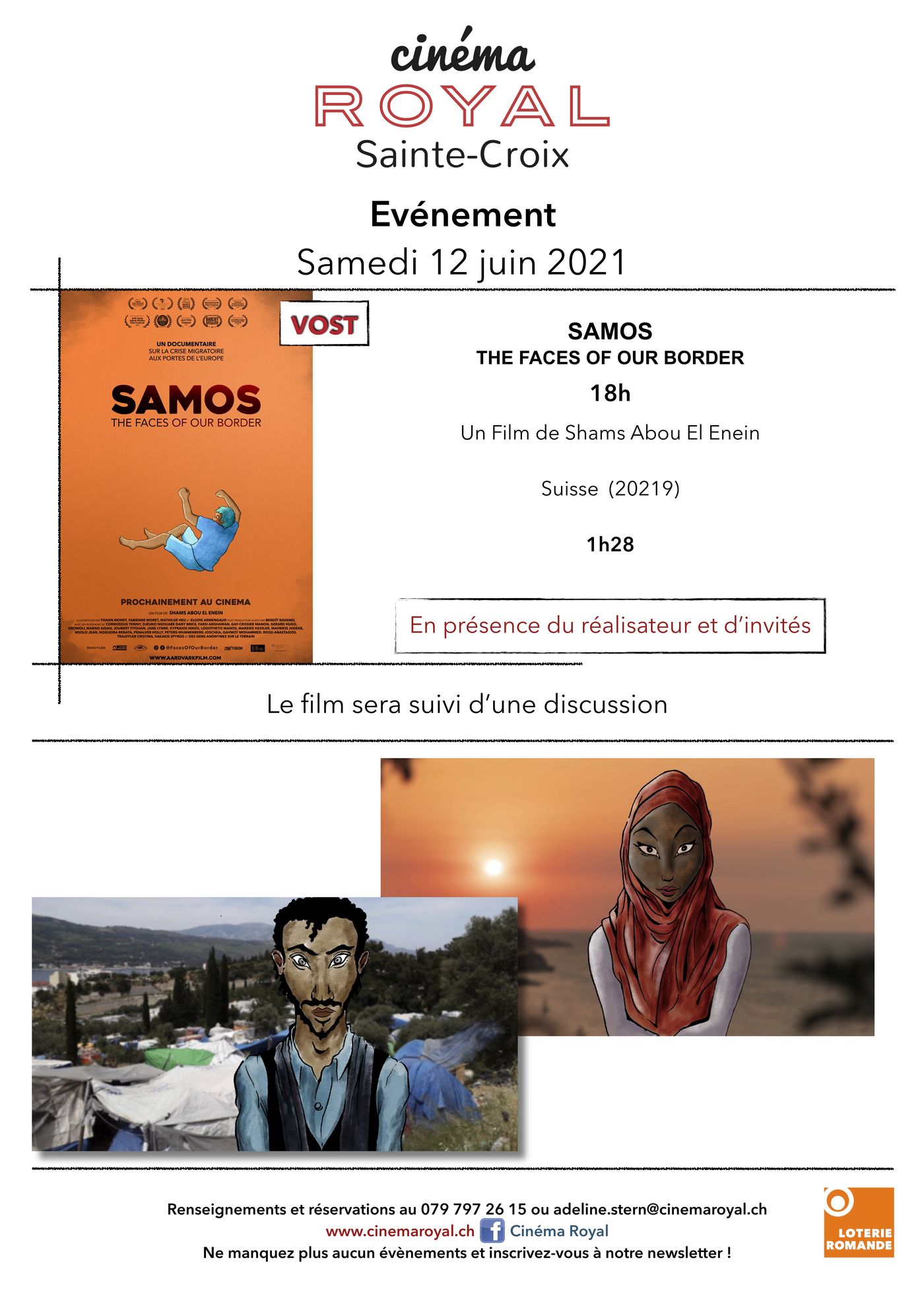 Samos affiche event resultat