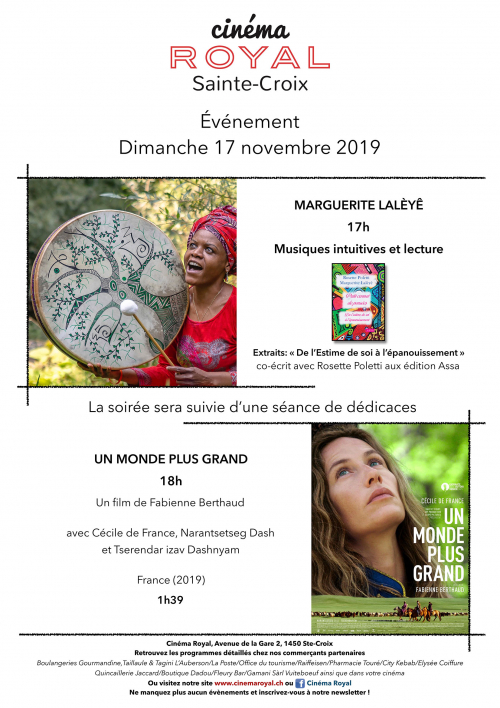 Marguerite Lalèyê : Lecture-Concert-Dédicaces