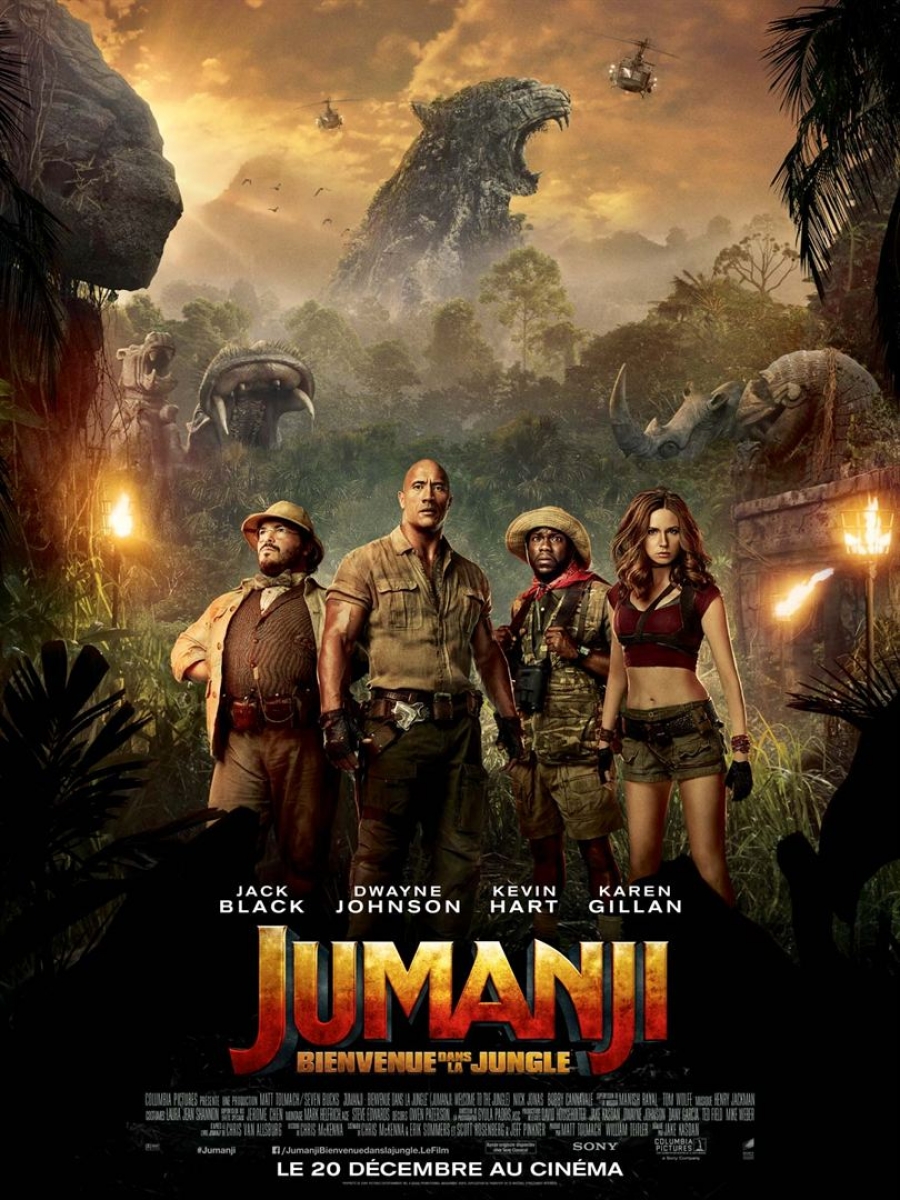 Jumanji : Bienvenue dans la jungle (2D ou 3D)