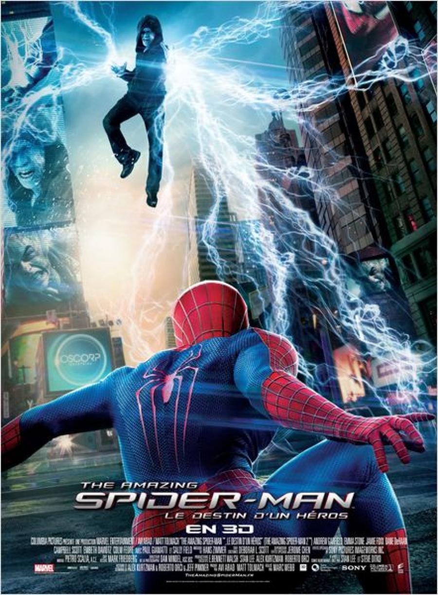 The Amazing Spider-Man 2 : Le destin d’un Héros (3D)