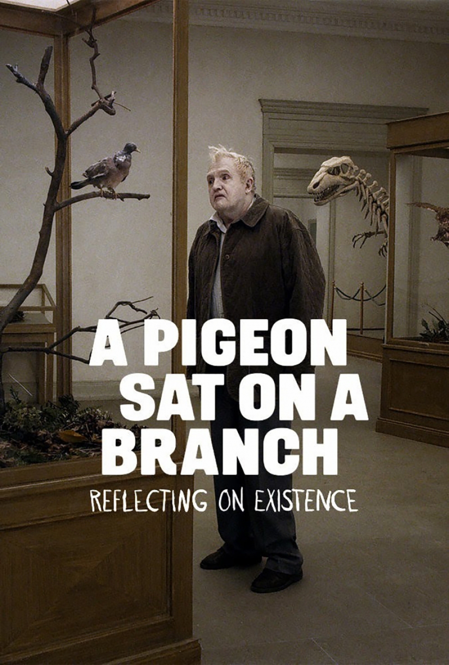 A pigeon sat on a branch reflecting on existence
