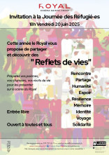 Affiche de l'événement: Journée des Réfugié•es