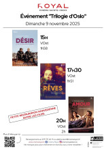 Affiche de l'événement: Evénement spécial : « LA TRILOGIE D'OSLO »