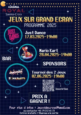 Affiche de l'événement: Tournois des 2 jeux (Jeux vidéo)