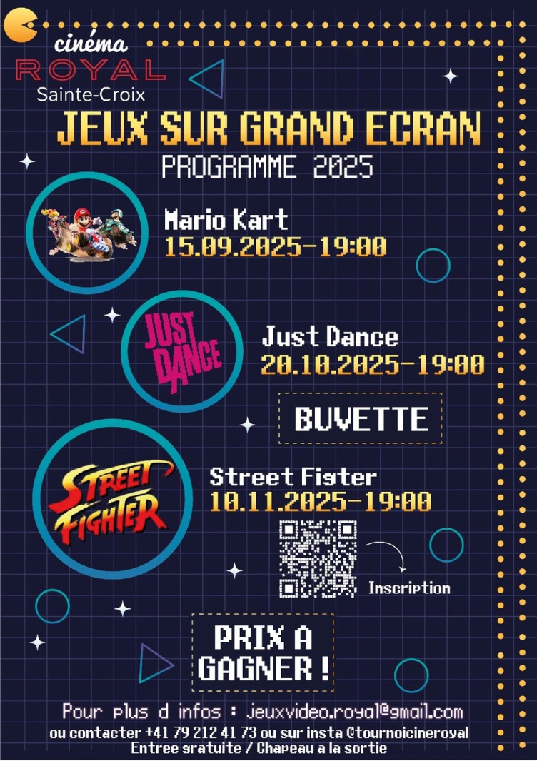Tournoi de jeux vidéo (Mario Kart)